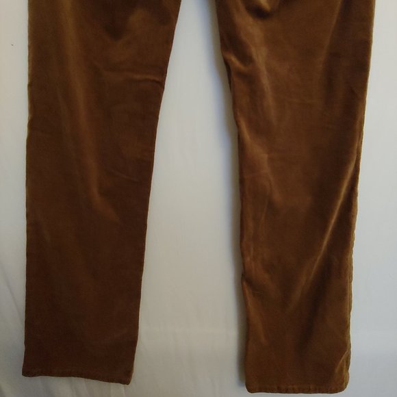 Lauren Ralph Lauren corduroy brown pants size 8 bootcut - Picture 7 of 11